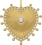 Lionheart 14K Gold Cassandane Large Heart Charm