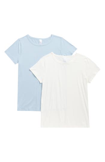 Yogalicious Cationic Bare Essence 2-pack Jersey T-shirts In Multi