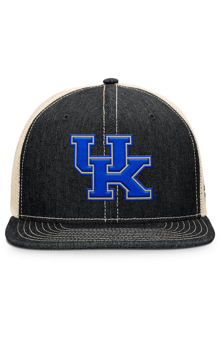 FANATICS Men's Fanatics Black/Natural Kentucky Wildcats Legend Trucker Snapback Hat, Alternate, color, Black