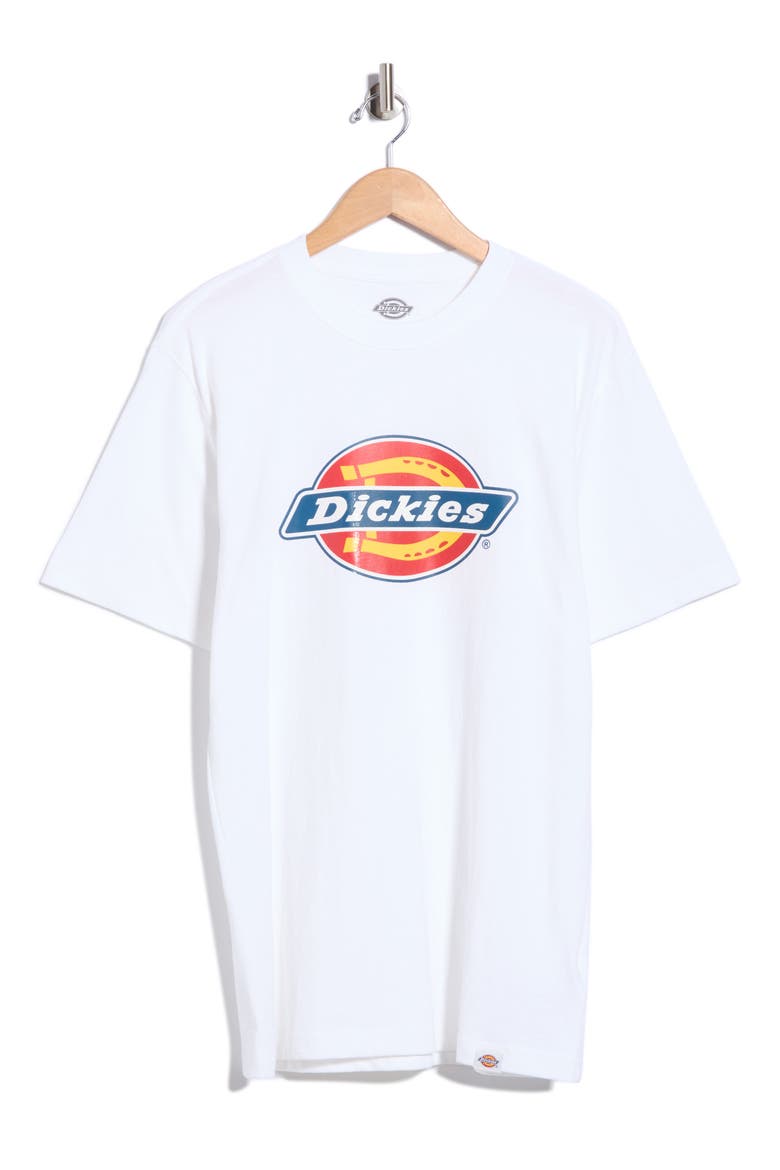 Heavyweight Tricolor Logo Graphic T-Shirt, Main, color, WHITE