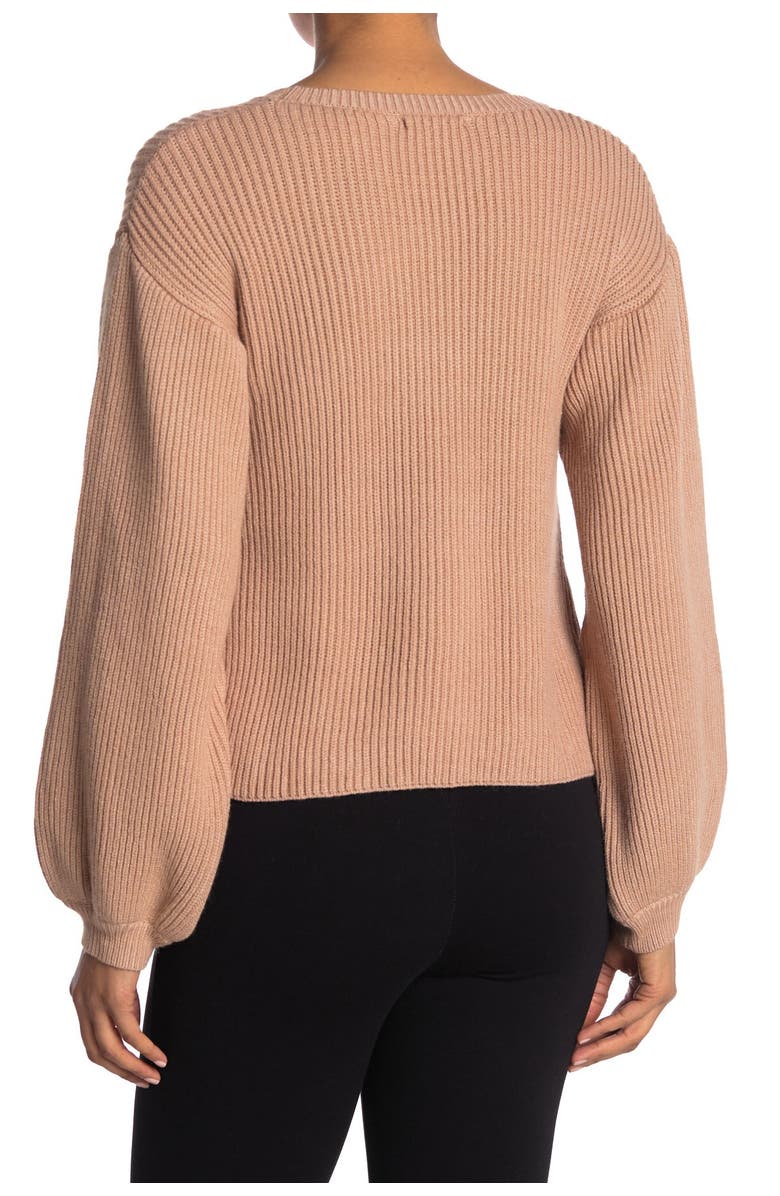 Maisie Peter Bishop Sleeve Sweater, Alternate, color, 