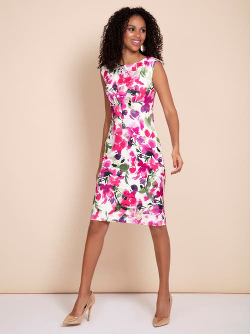 Alie Street London Pippa Shift Dress In Multi