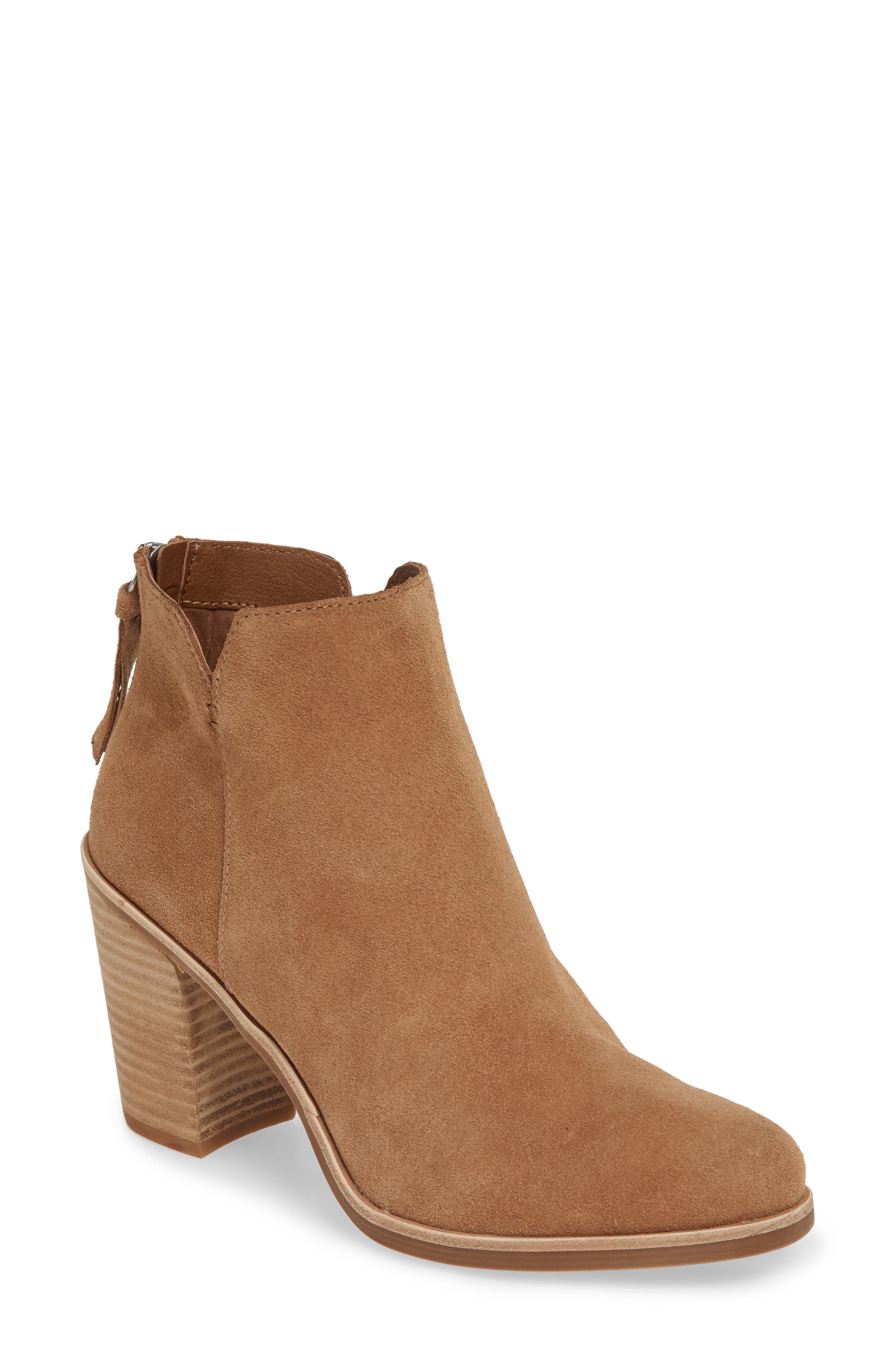 Jett Bootie, Main, color, SADDLE SUEDE