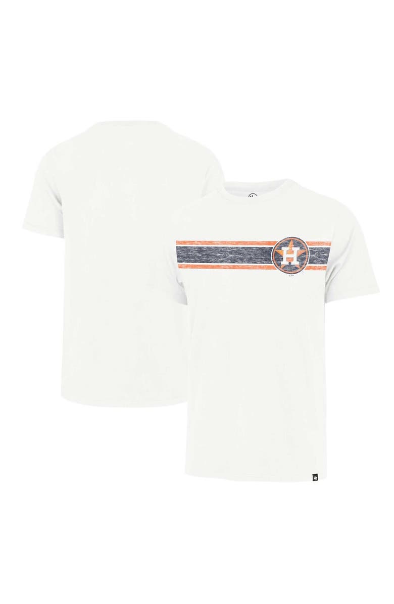 '47 Men's '47 Cream Houston Astros Wavelength Bond Franklin T-Shirt, Main, color, Cream