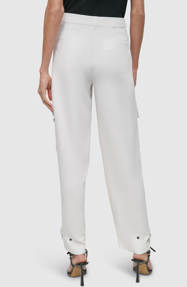 DKNY Satin Cargo Pants, Alternate, color, 