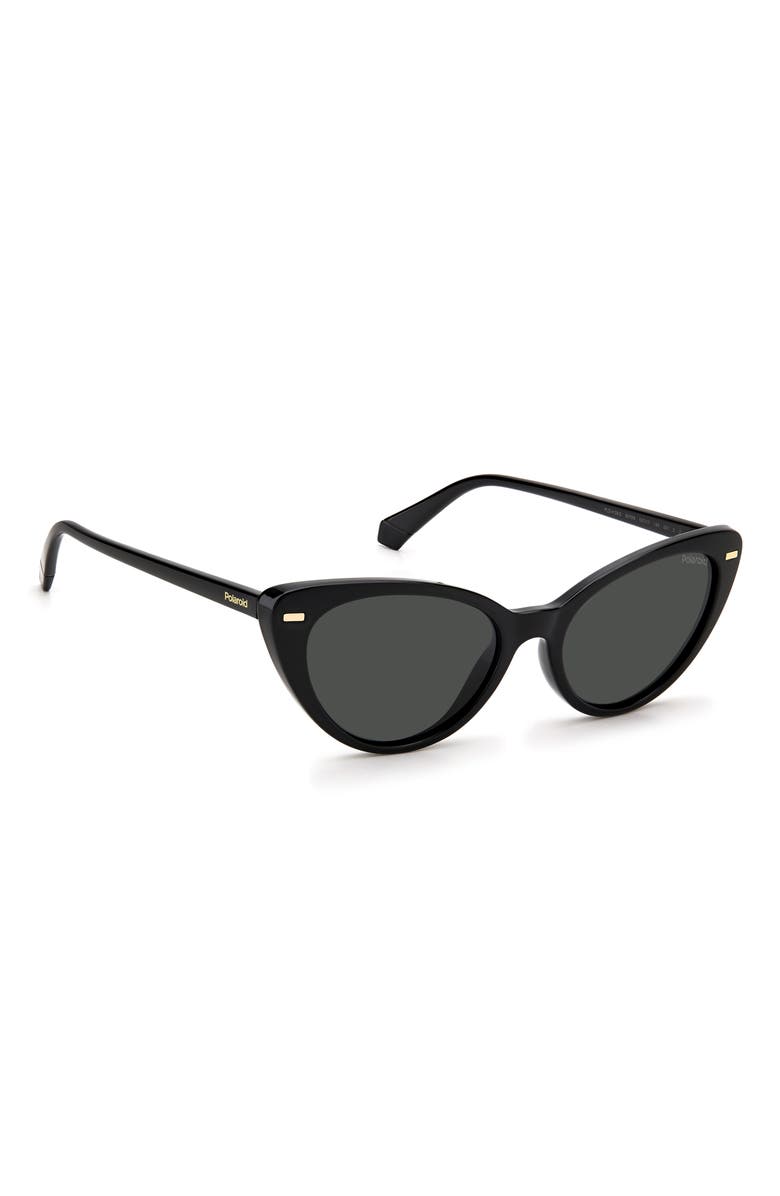 Polaroid 52mm Polarized Cat Eye Sunglasses, Alternate, color, 
