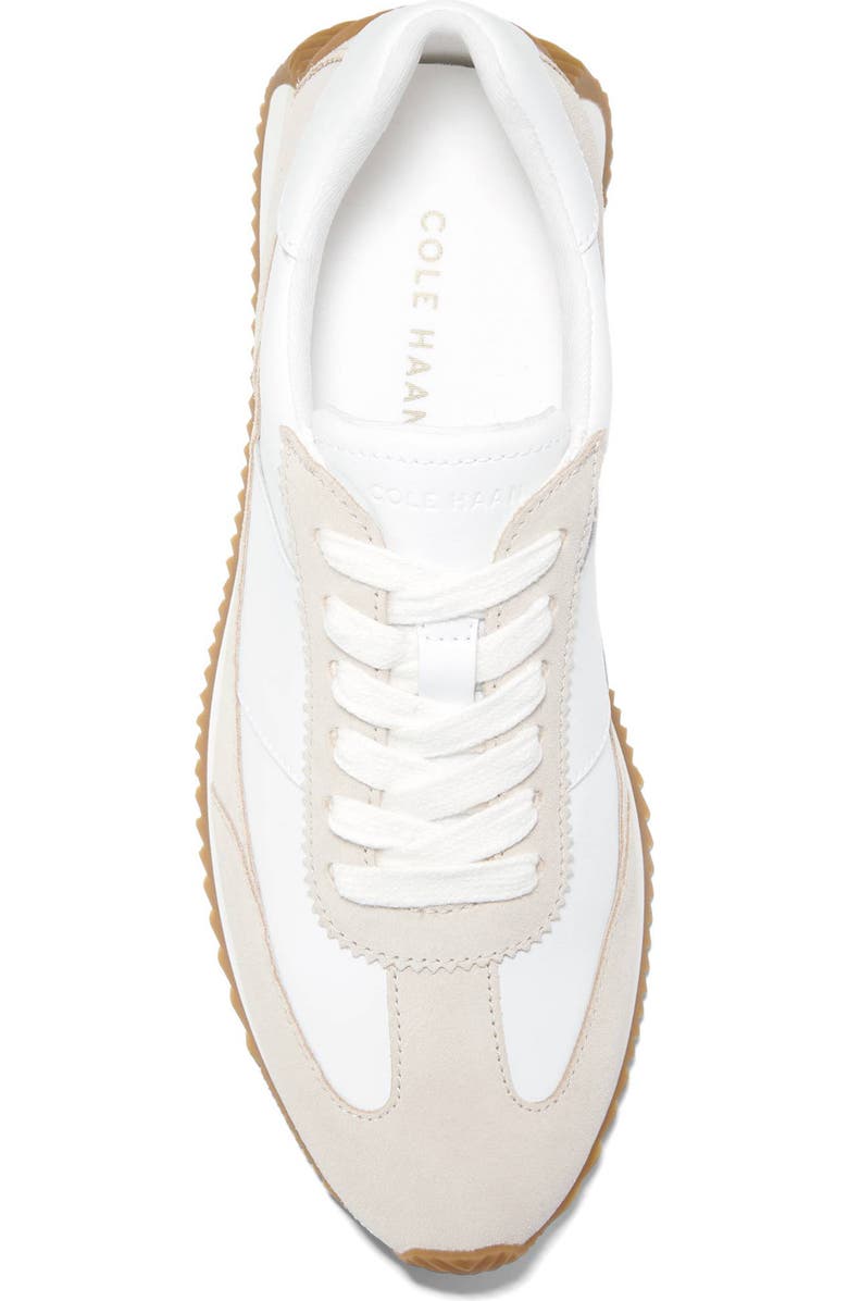 Cole Haan Grand Crosscourt Davie Runner Shoe, Alternate, color, White Leather / Silver Birch