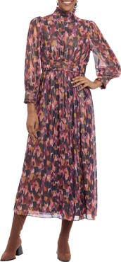 DONNA MORGAN FOR MAGGY Long Sleeve Maxi Dress