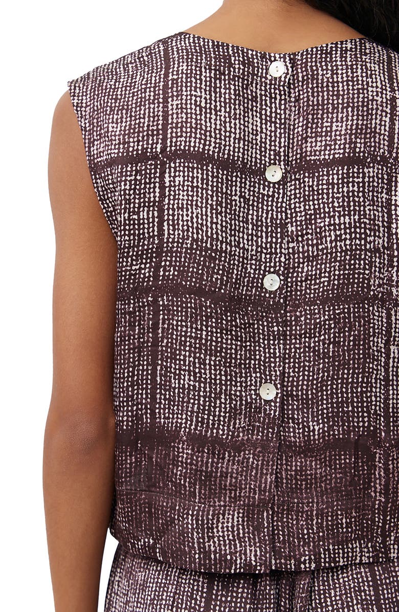 Bella Dahl Boxy Button Back Sleeveless Top, Alternate, color,