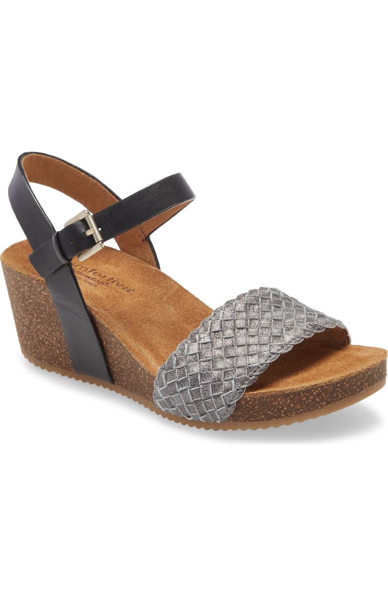 Comfortiva Eshana Wedge Sandal, Main, color,