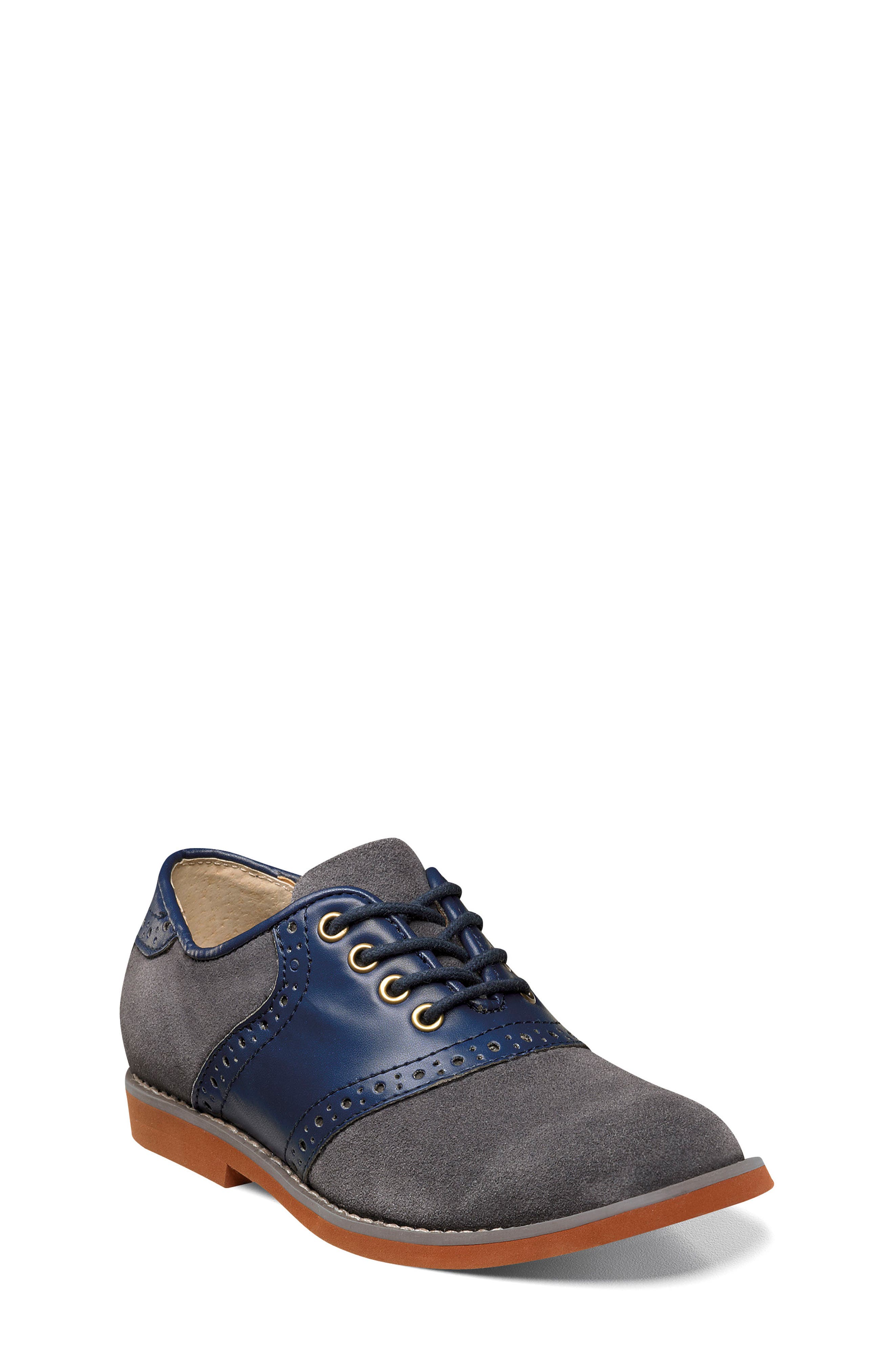 'Kennett' Oxford, Main, color, NAVY MULTI