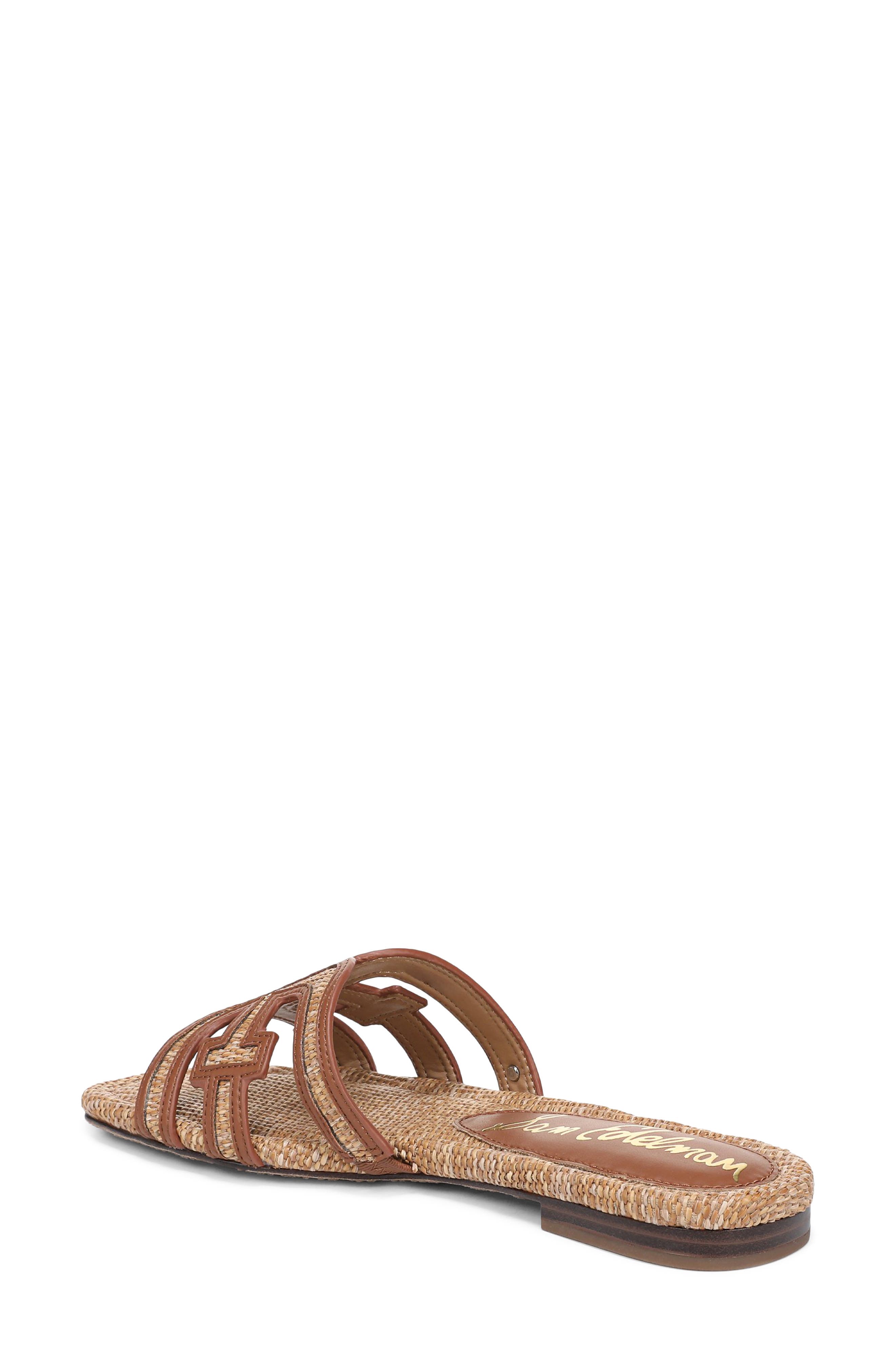 Sam Edelman Bay Slide Sandal, Alternate, color, Tawny Tan/ Rich Cognac
