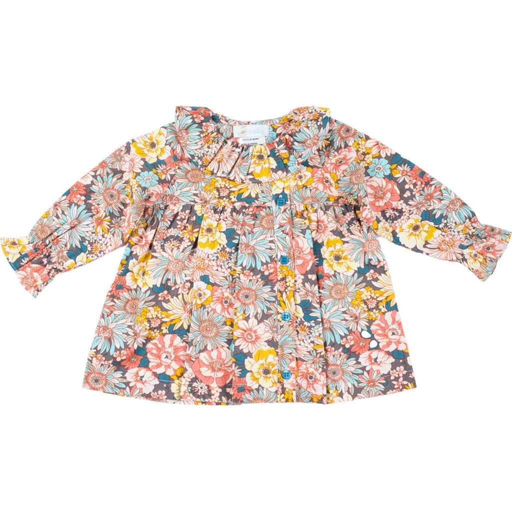 Cuclie Kids' Fall Floral Blouse In Multi