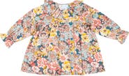 Cuclie Fall Floral Blouse
