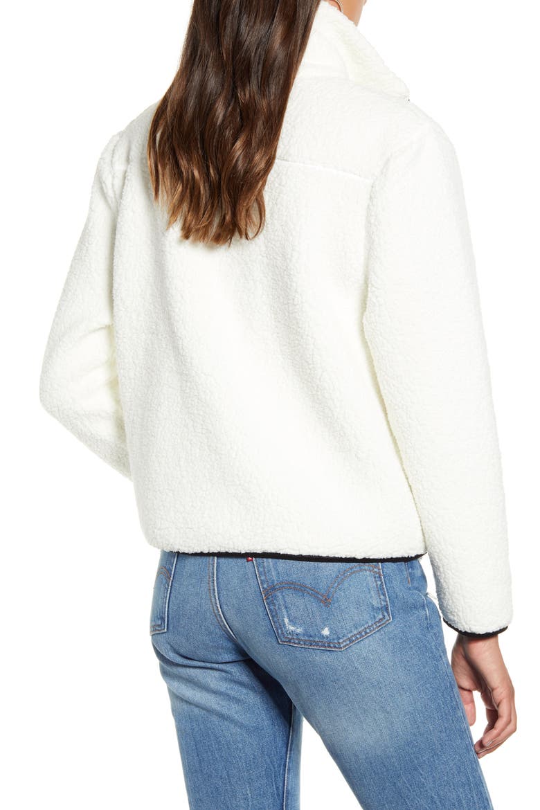 Fleece Jacket, Alternate, color, IVORY