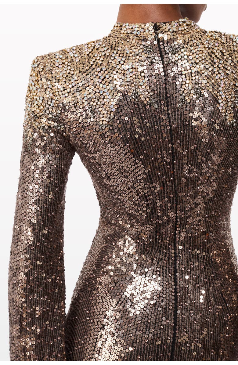 Jenny Packham Zinnia embellished gown, Alternate, color, Liquorice