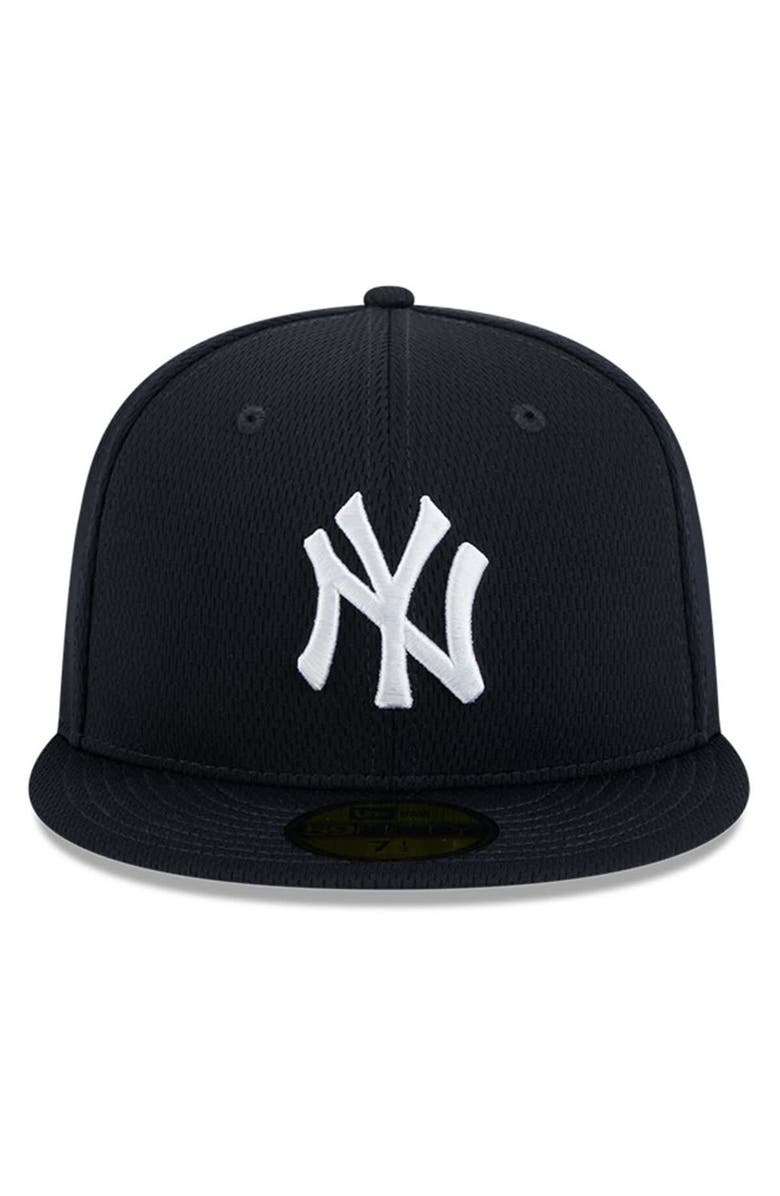 New Era Men's New Era Navy New York Yankees 2025 MLB Clubhouse 59FIFTY Fitted Hat, Alternate, color, 