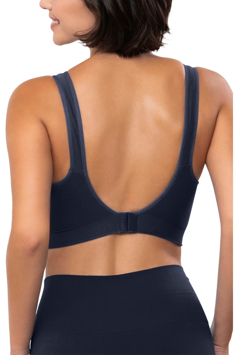 The Comfort Shaping Bra, Alternate, color, Navy