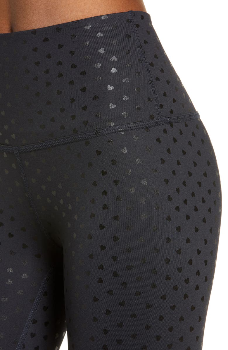 Beyond Yoga Hearts Midi High Waist Leggings, Alternate, color, 