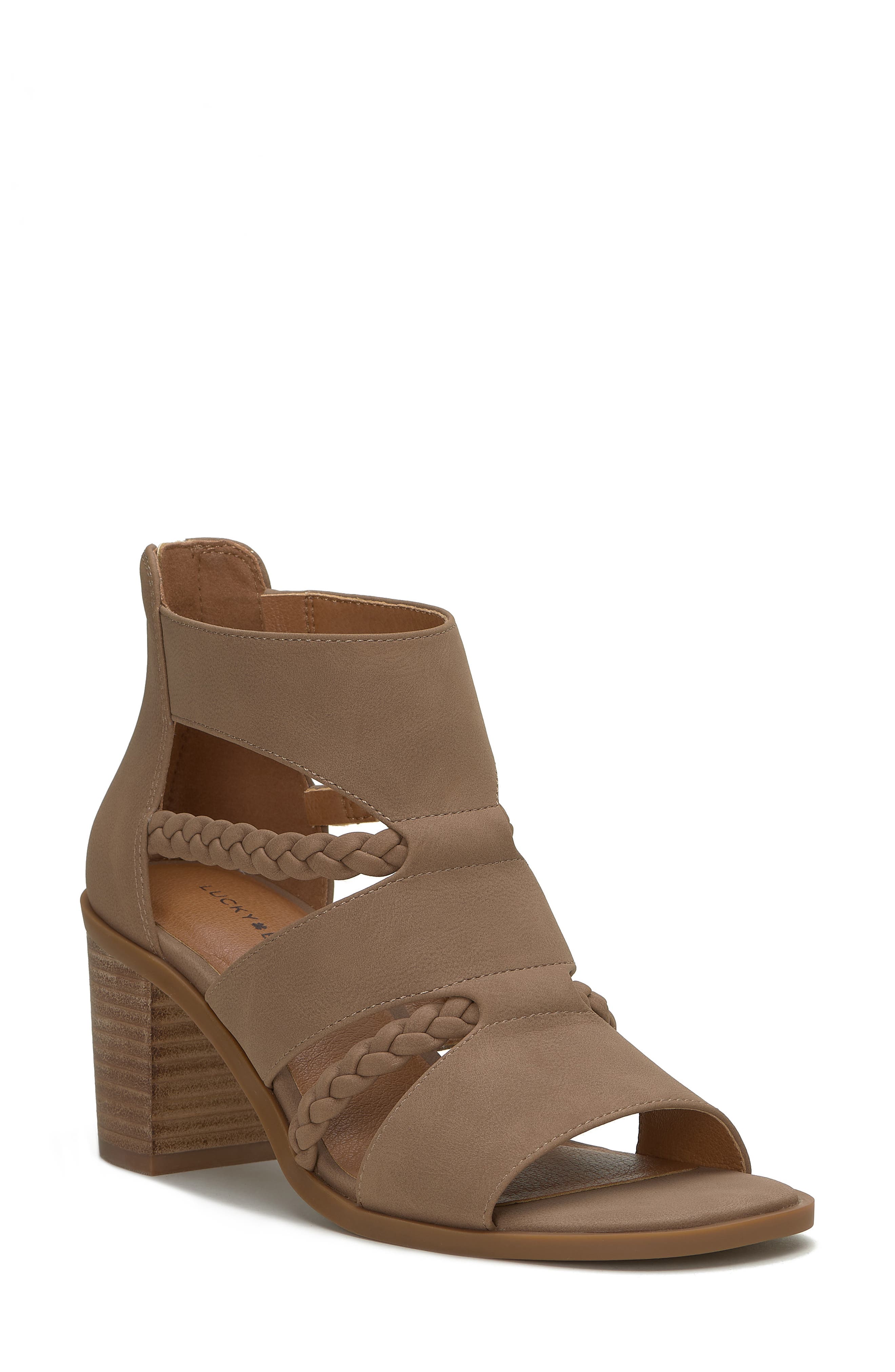 Lucky Brand Tulina Block Heel Sandal (Women) | Nordstromrack