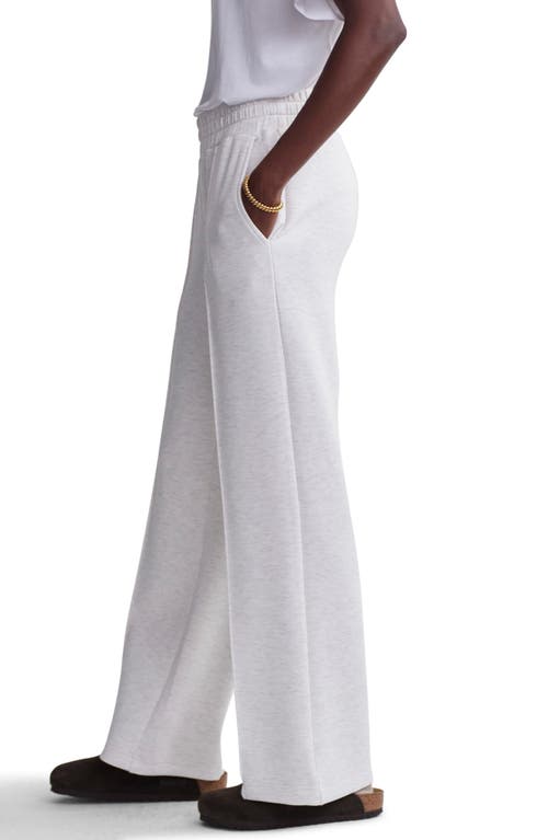 Varley The Wide Leg Pants In Ivory Marl