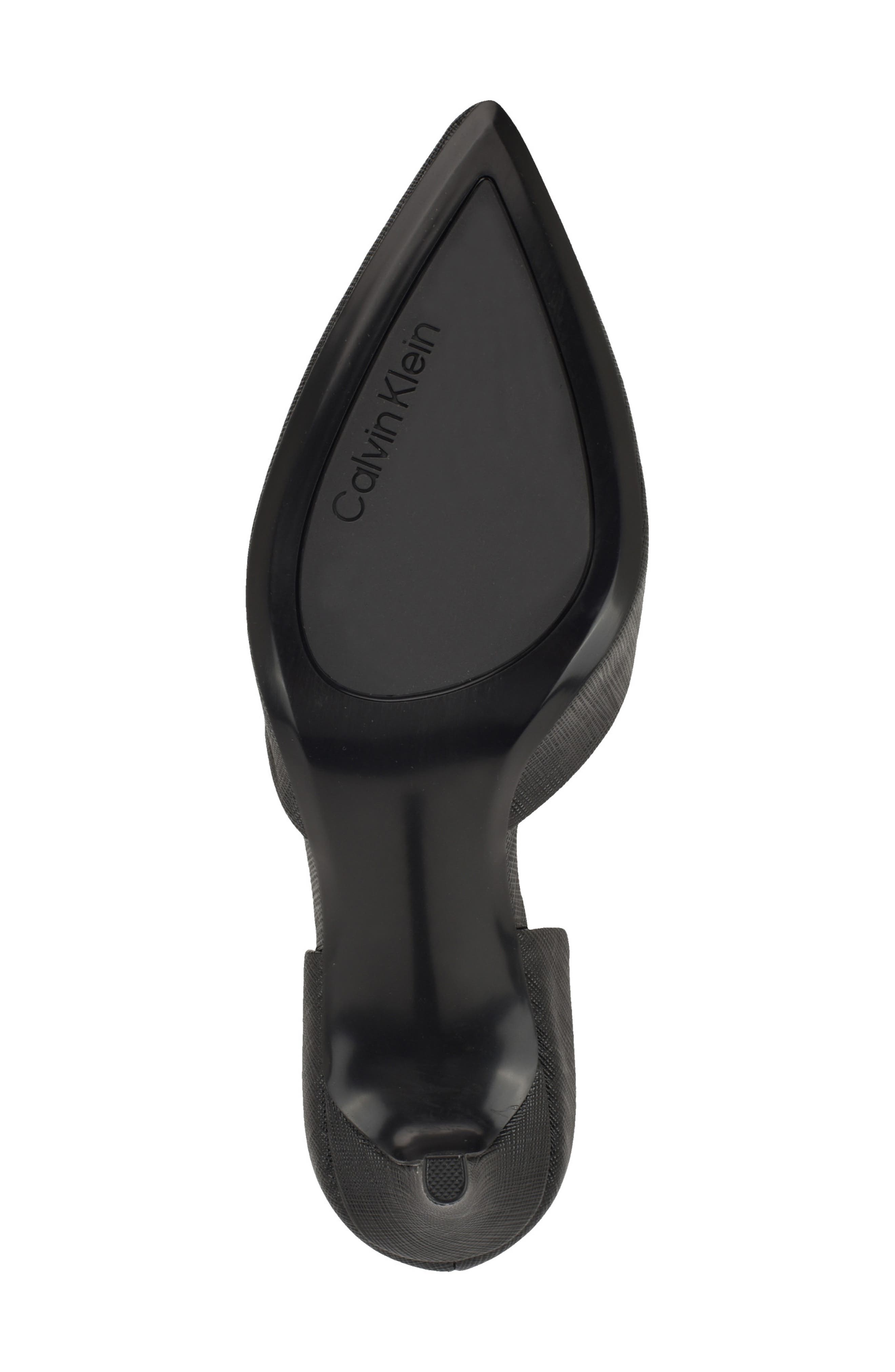 Gloria d'Orsay Pump, Alternate, color, BLACK FABRIC