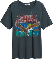 Daydreamer Chris Stapleton Wild Eagle Cotton Graphic T-Shirt