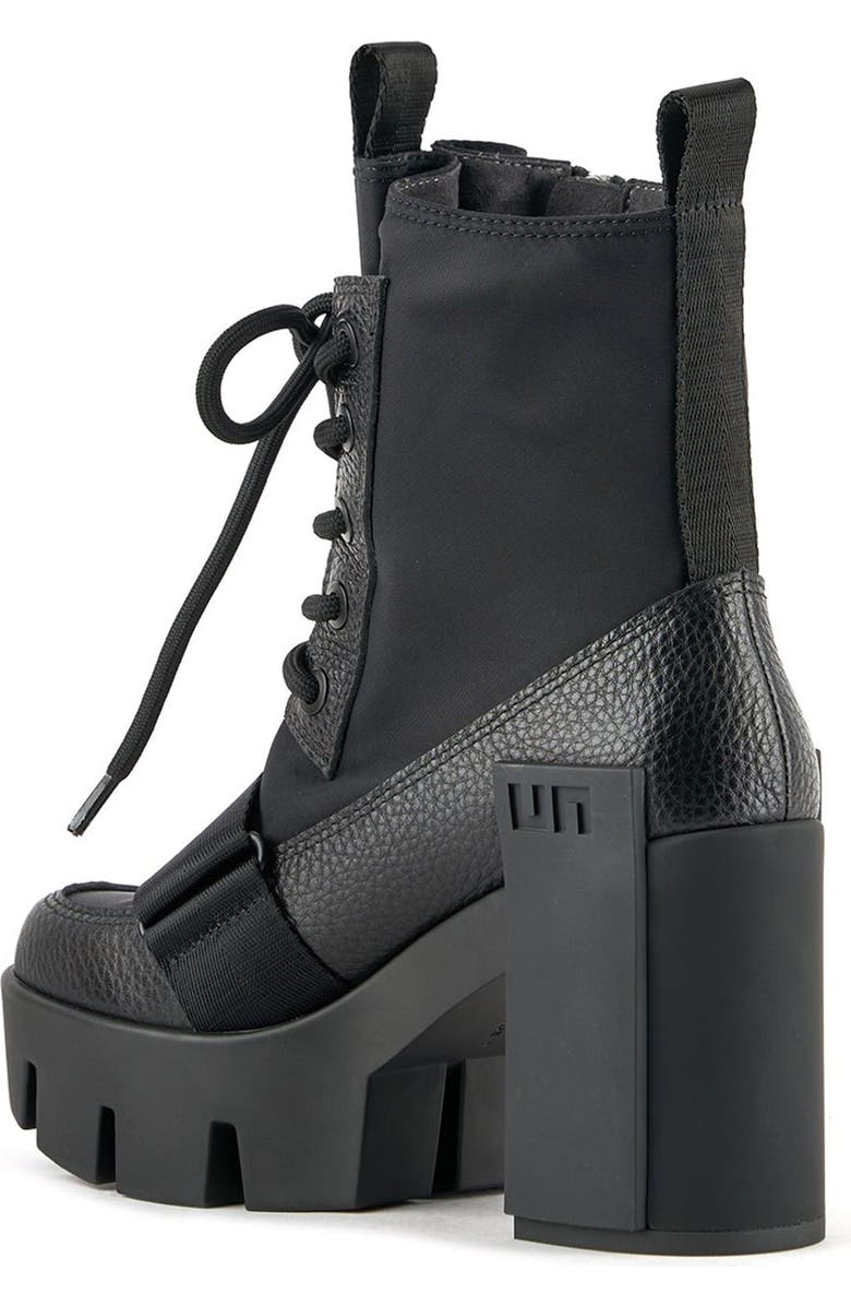 United Nude Grip Combat Mid Boot, Alternate, color, Black