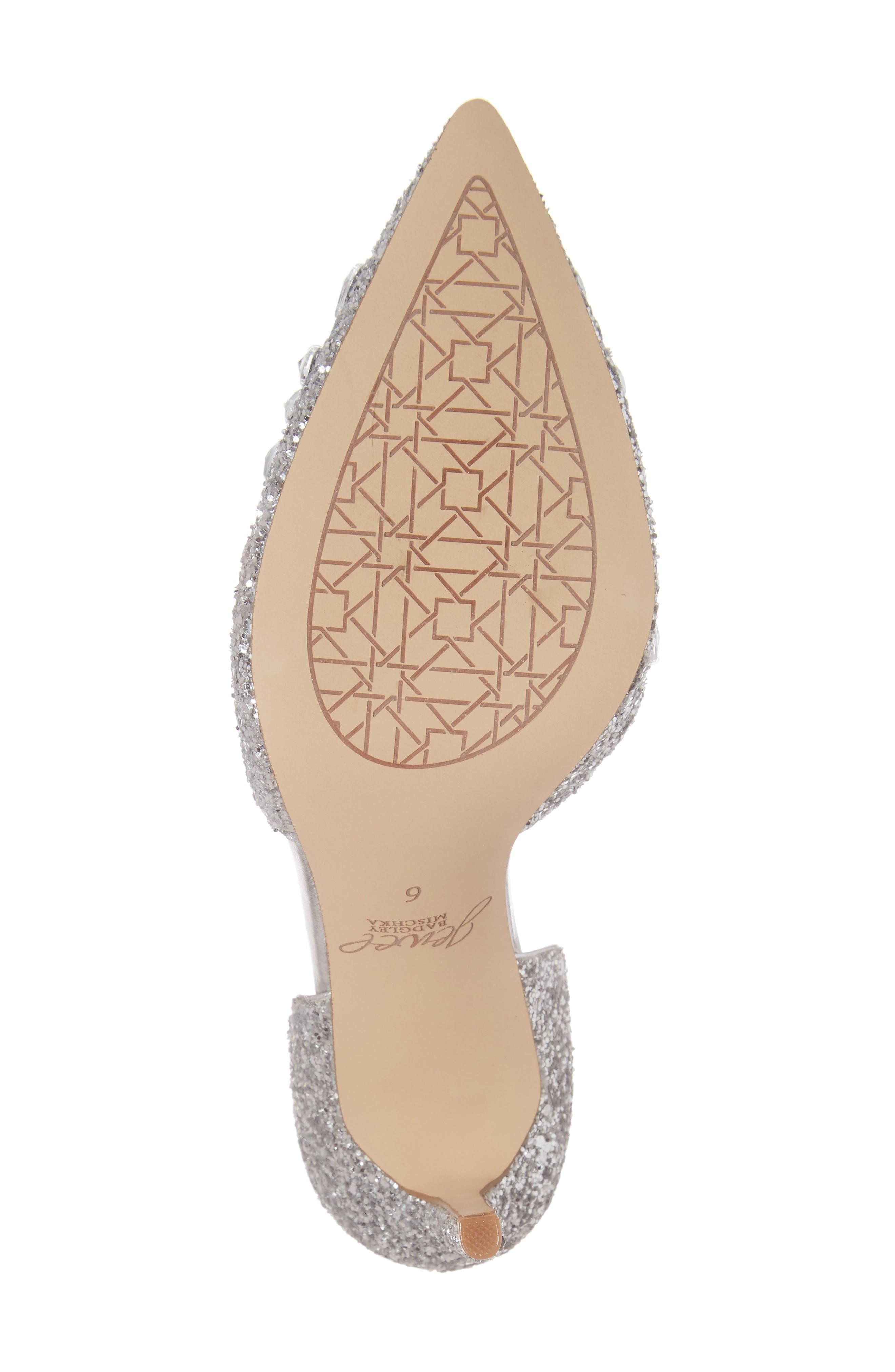 Jewel Badgley Mischka Upton Embellished Pump, Alternate, color, 