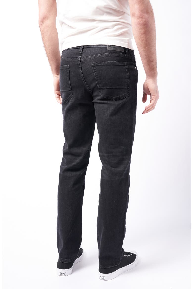Slim Straight Leg Performance Jeans, Alternate, color, BLACK CREEK
