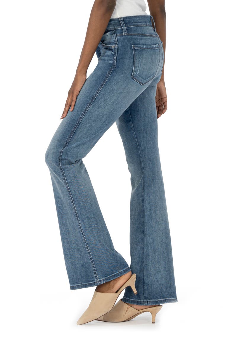 Ana Fab Ab High Waist Flare Jeans, Alternate, color, ONENESS