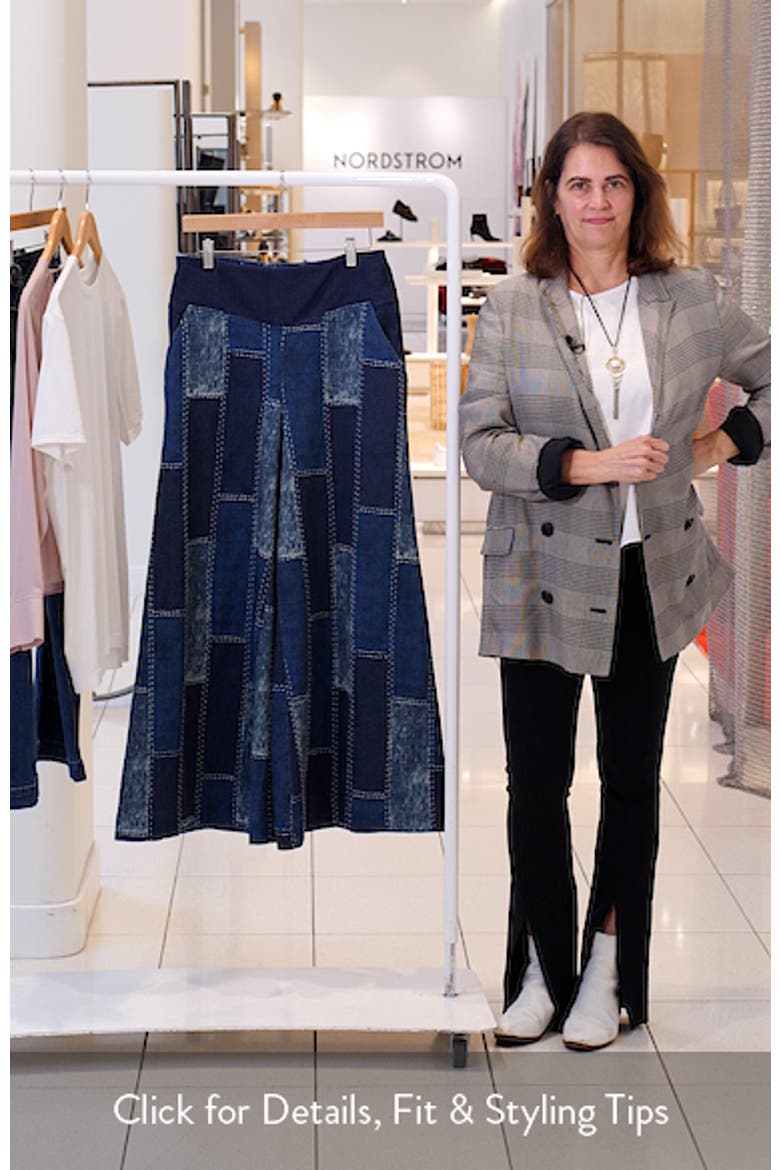 Patches Wide Leg Jeans video