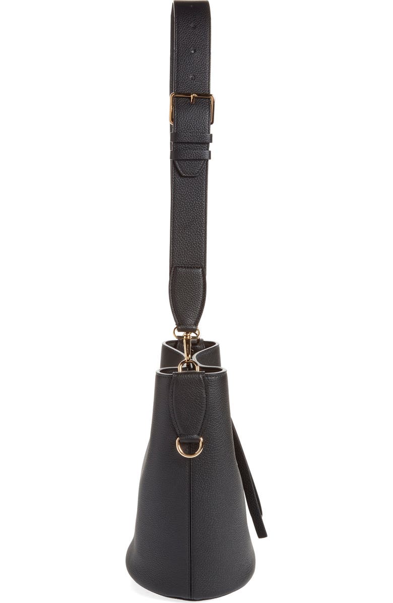 FERRAGAMO The Studio Soft Leather Bucket Bag, Alternate, color,