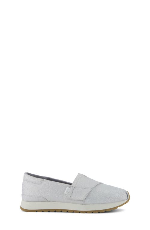 Toms Kids' Alpargata Sneaker In Silver