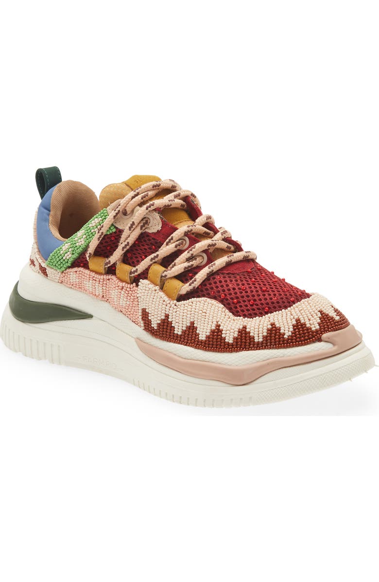 FARM Rio Beaded Platform Sneaker, Main, color,