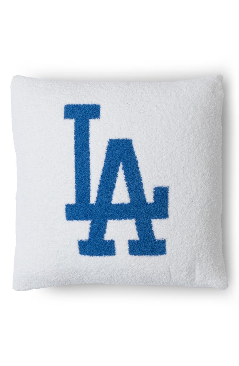 Barefoot Dreams<sup>®</sup> CozyChic<sup>®</sup> Los Angeles Dodgers Accent Pillow, Main, color, Dodgers Multi