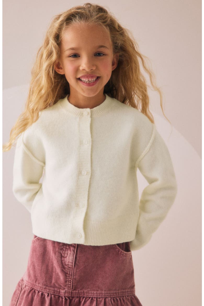 Kids' Knit Cardigan, Alternate, color, NEUTRAL