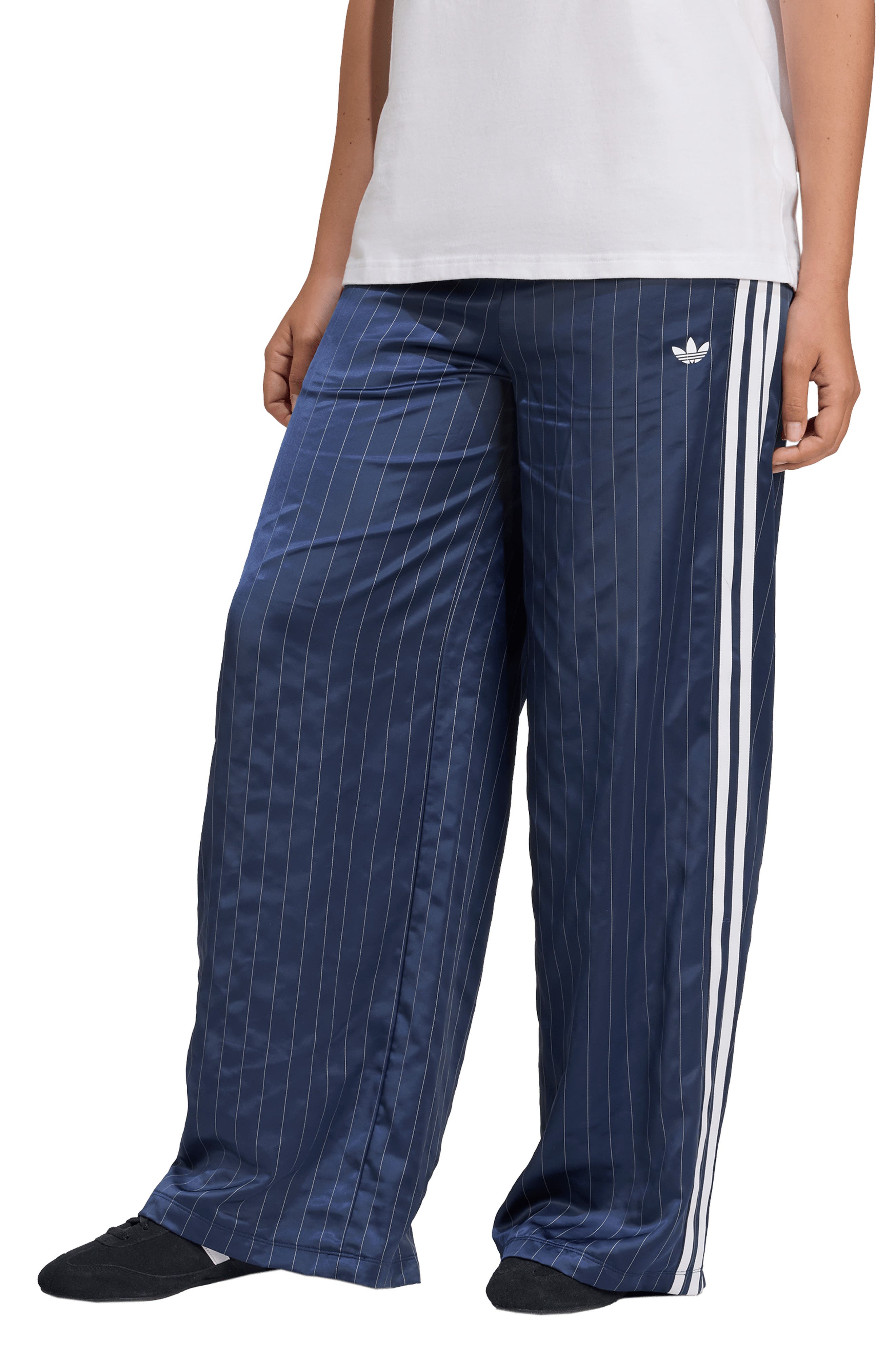 Wide Leg Track Pants