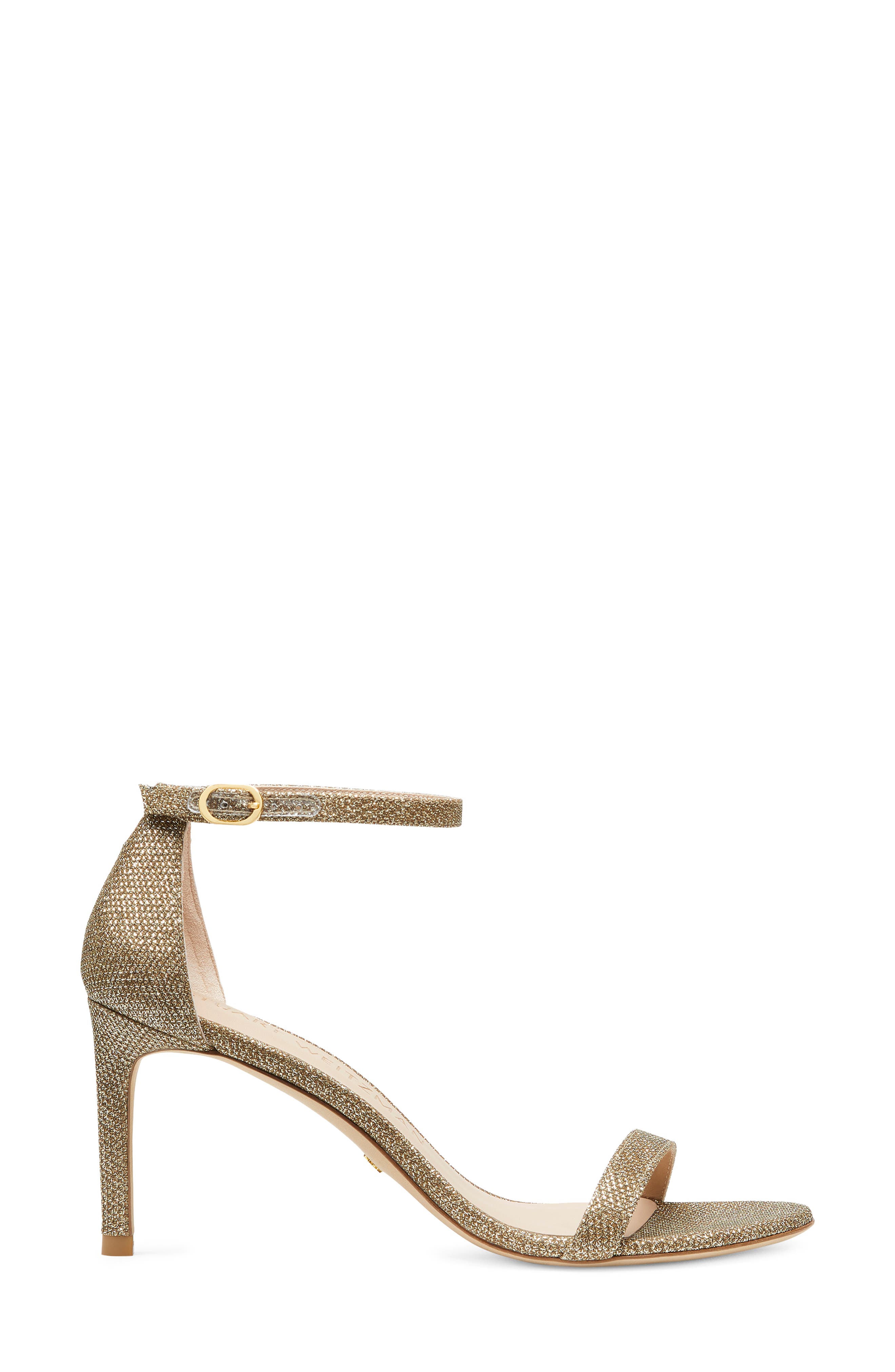 Stuart Weitzman Nunakedstraight Ankle Strap Sandal, Alternate, color, 