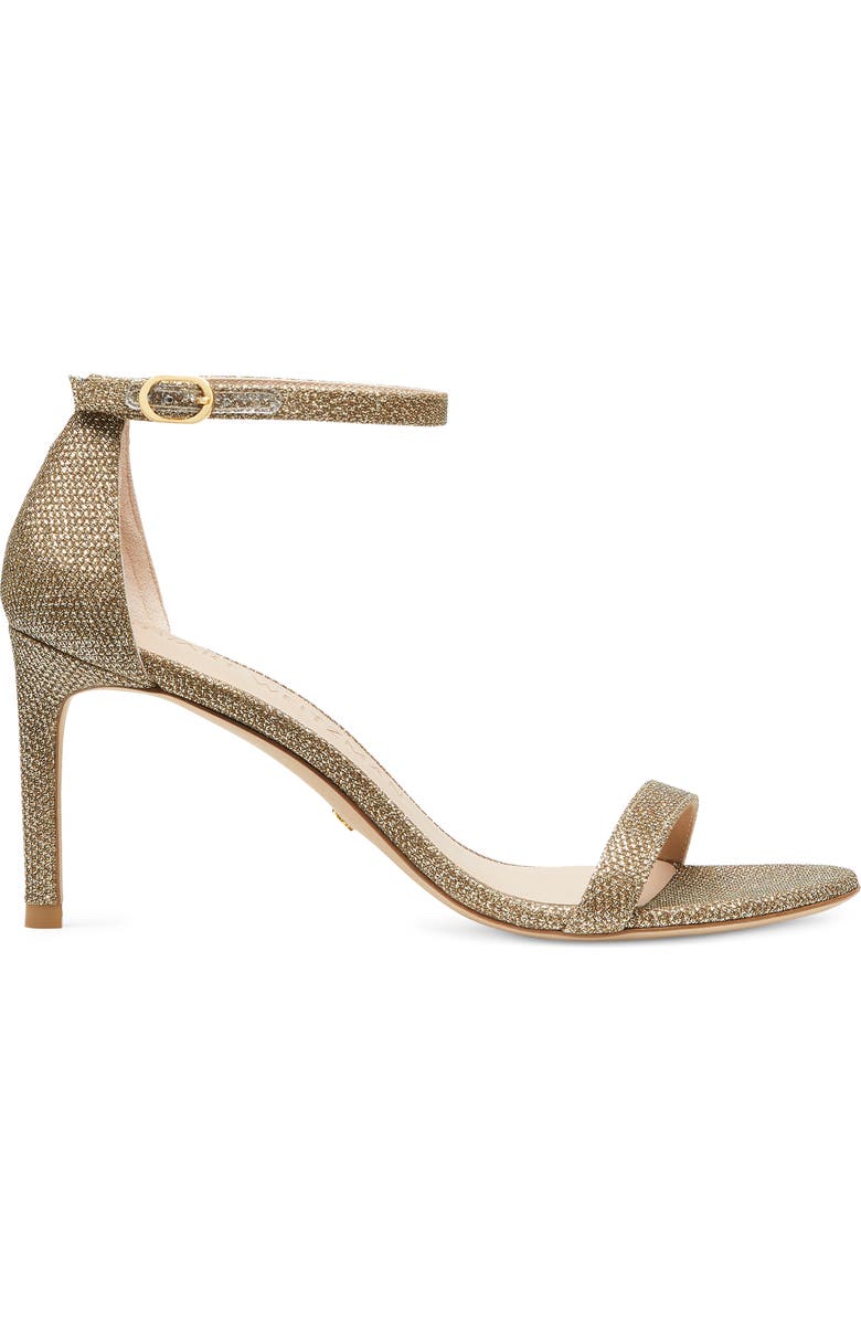 Stuart Weitzman Nunakedstraight Ankle Strap Sandal, Alternate, color,