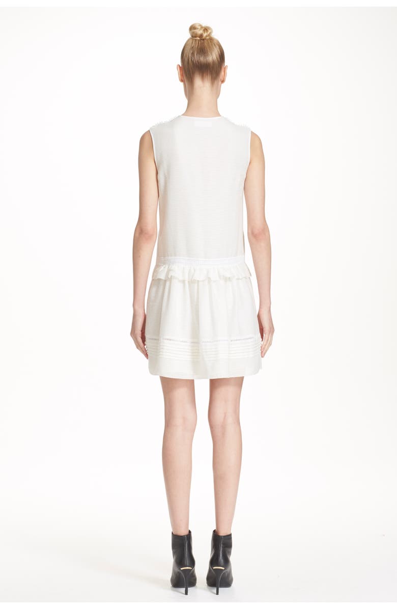 Burberry Nanette Sleeveless Drop Waist Dress, Alternate, color, 