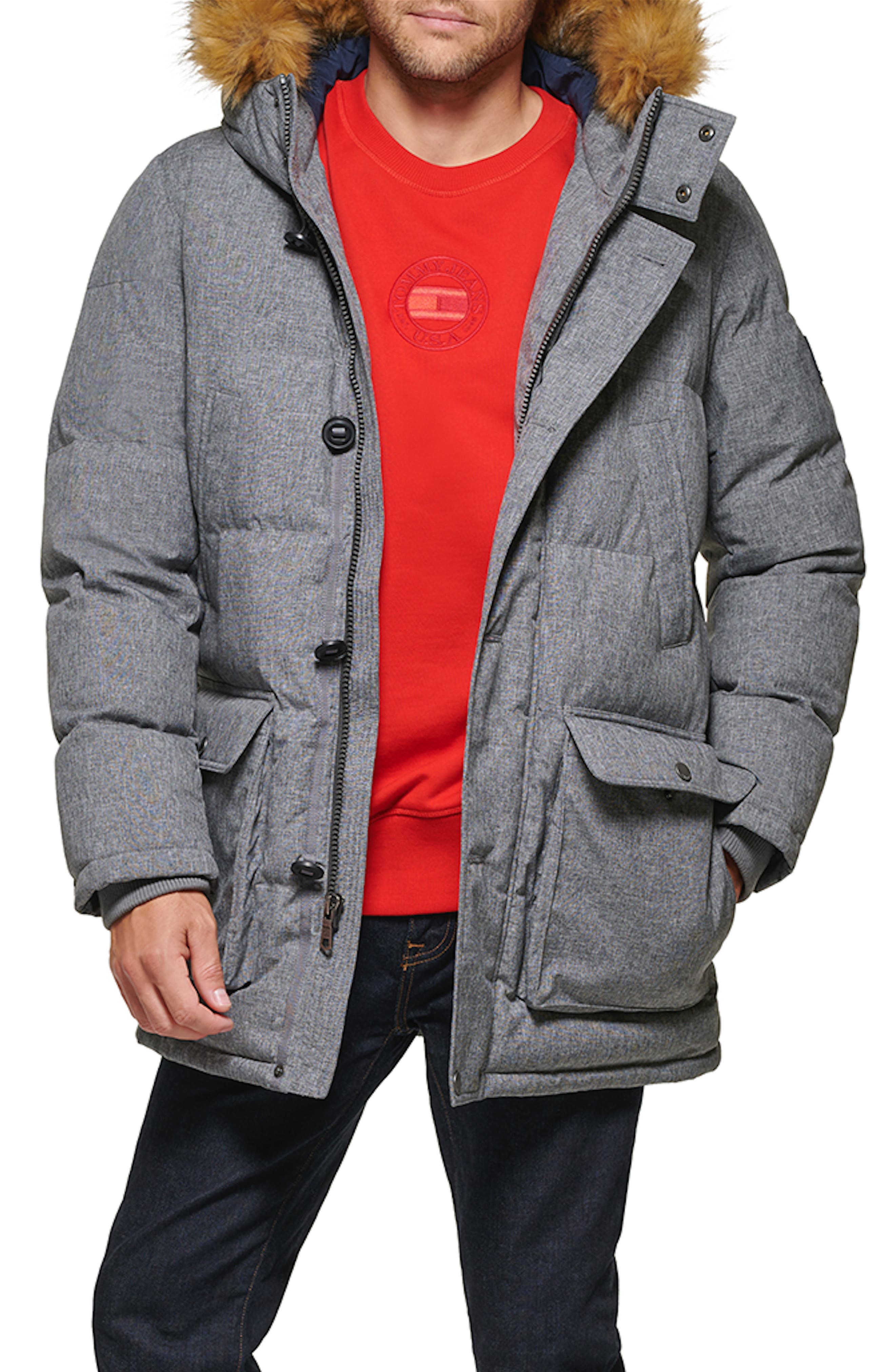 Arctic Cloth Hooded Parka
