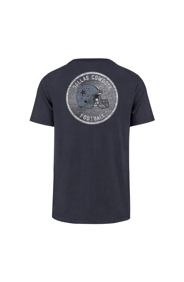 '47 Men's '47 Navy Dallas Cowboys Open Field Franklin T-Shirt, Alternate, color, Navy