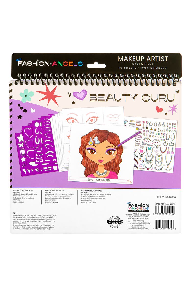 Sketch Portfolio Set Beauty Guru Makeup Artist, Alternate, color, Multicolored