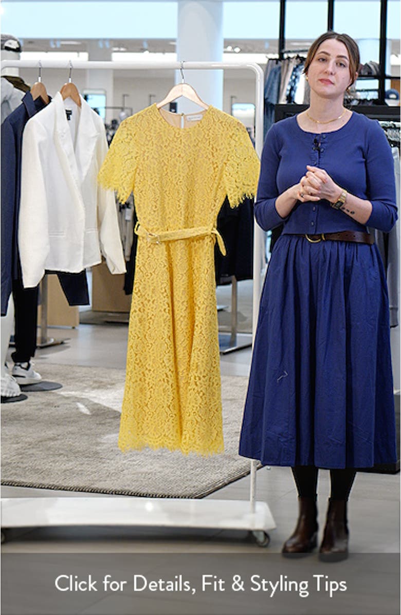 The Lex Sunshine Lace Dress, sales video thumbnail