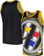 Mitchell & Ness Men's Mitchell & Ness Black Pittsburgh Steelers Big Face 7.0 Fashion Tank Top