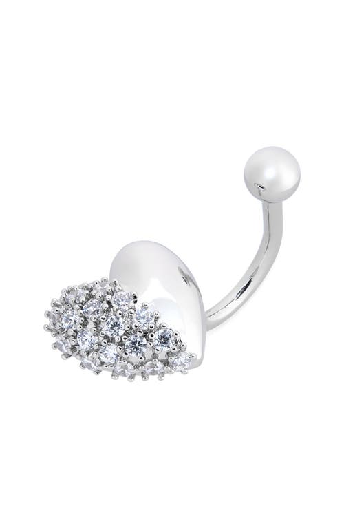 Justine Clenquet Siam Crystal Open Ring In Metallic