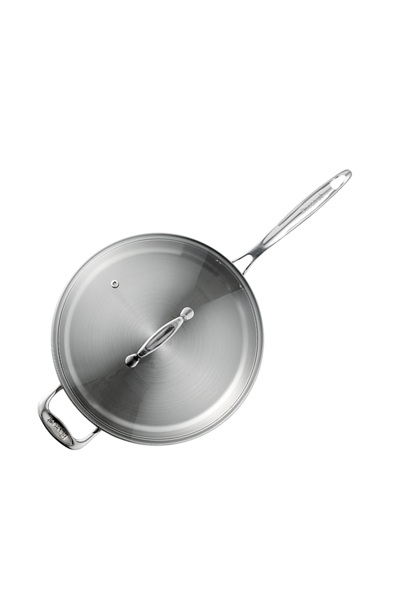 iconiX™ 3.3 Qt Sauté Pan with Lid, Alternate, color, SILVER