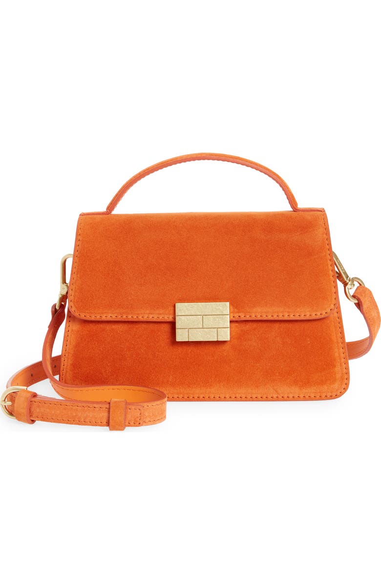 FRAME Le Signature Small Leather Crossbody Bag, Main, color,