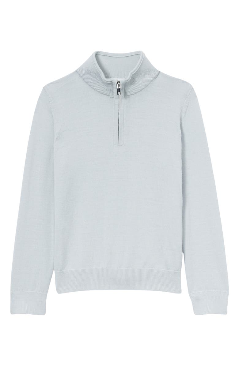 Reiss Kids' Blackhall Jr Half Zip Wool Sweater, Main, color, 